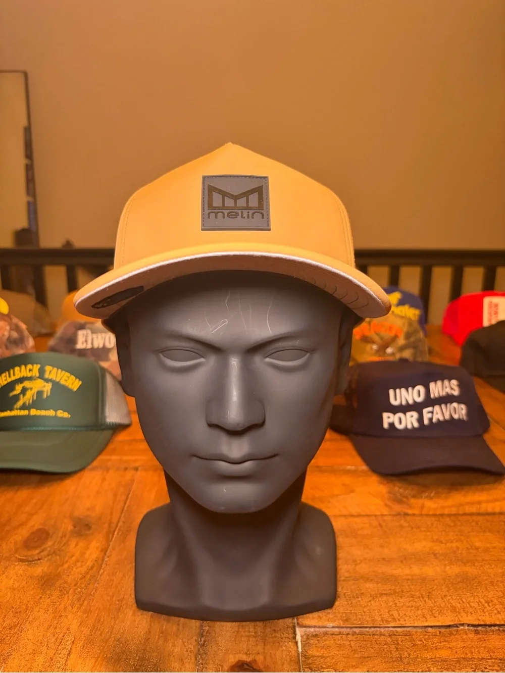 Melin Thermal Tan Patch Logo Trucker Hat